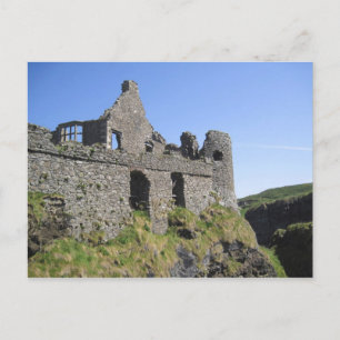 Burg Dunluce bei Bushmills und Portrush, 3 Postkarte