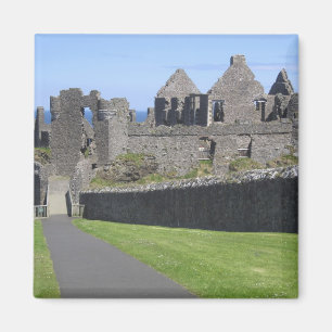 Burg Dunluce nahe Bushmills und Portrush, 2 Magnet