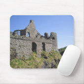 Burg Dunluce nahe Bushmills und Portrush, 3 Mousepad (Mit Mouse)