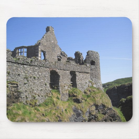 Burg Dunluce nahe Bushmills und Portrush, 3 Mousepad (Vorne)