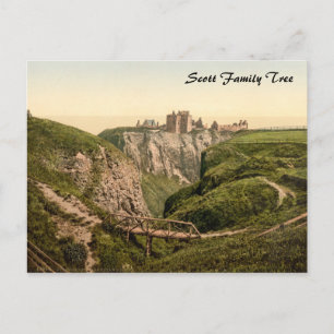 Burg Dunottar, Stonehaven, Schottland Postkarte