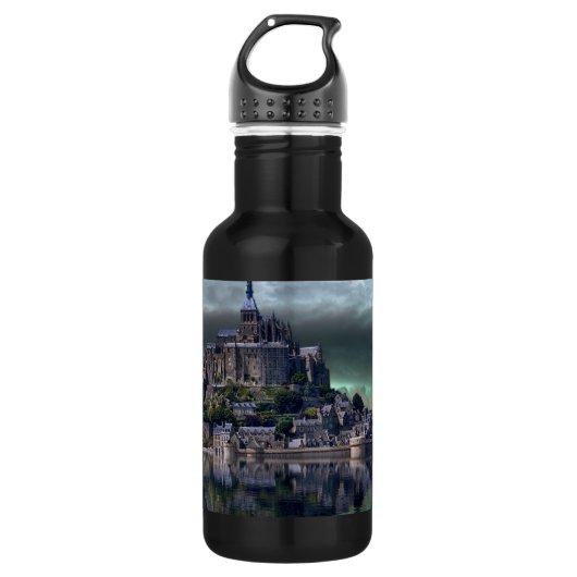 Burg Edelstahlflasche (Vorderseite)