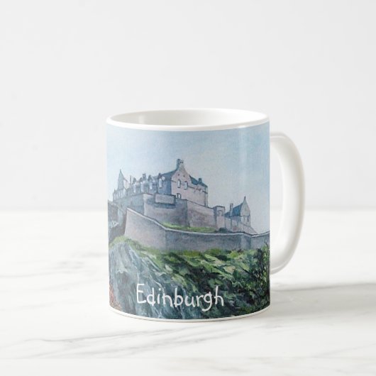 Burg Edinburgh Burg Kunstvoll Stolz Kaffeetasse (VorderseiteRechts)