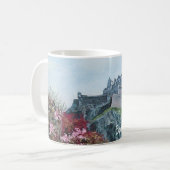 Burg Edinburgh Burg Kunstvoll Stolz Kaffeetasse (Vorderseite Links)
