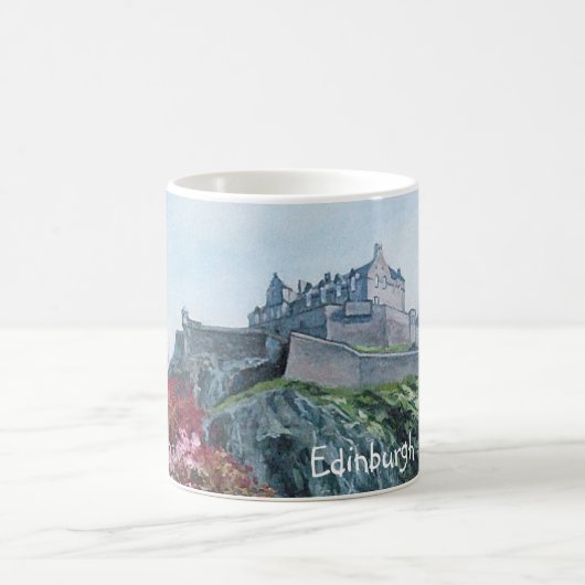 Burg Edinburgh Burg Kunstvoll Stolz Kaffeetasse (Mittel)