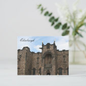 Burg Edinburgh Postkarte (Stehend Vorderseite)
