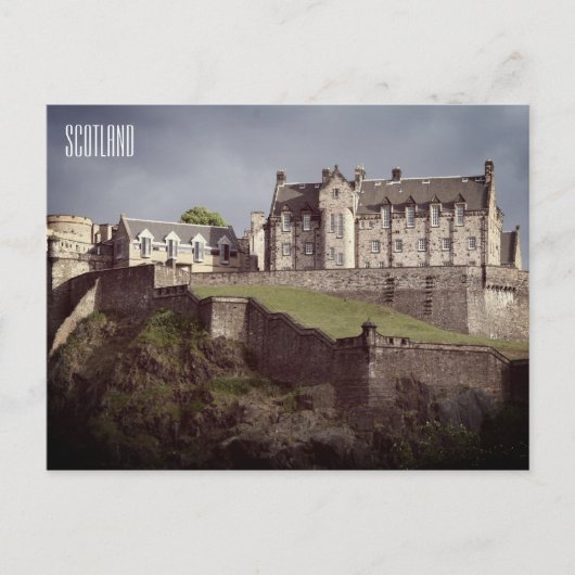 Burg Edinburgh Postkarte (Vorderseite)