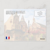 Burg Eguisheim und Kapelle des Papstes St. Leo IX, Postkarte (Rückseite)