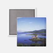 Burg Eilean Donan, Dornie, Highlands, Magnet (Vorderseite/Rückseite)