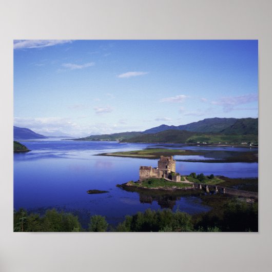 Burg Eilean Donan, Dornie, Highlands, Poster (Vorne)