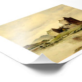 Burg Eilean Donan. Fotodruck (Ecke)