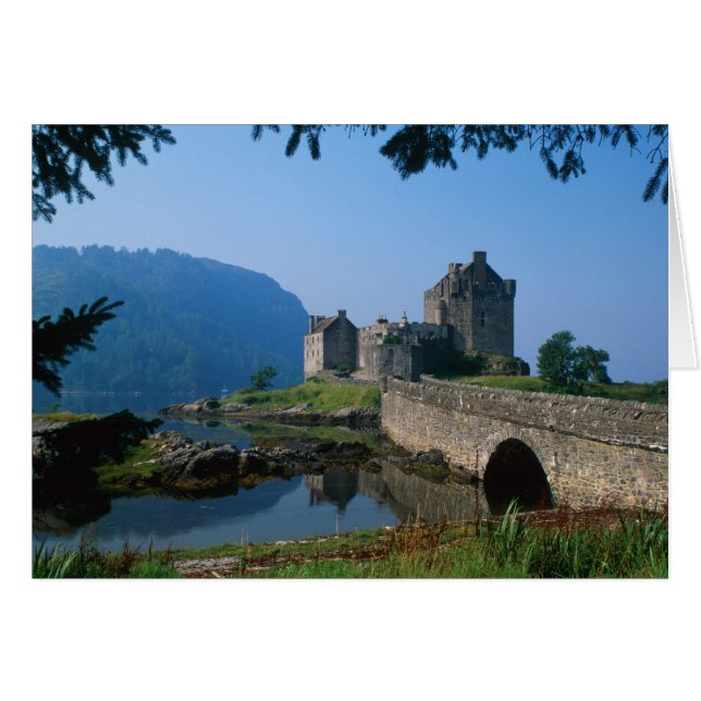 Burg Eilean Donan, Highlands, Schottland 2 (Vorderseite (Horizontal))