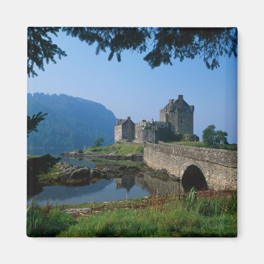 Burg Eilean Donan, Highlands, Schottland 2 Magnet (Vorne)