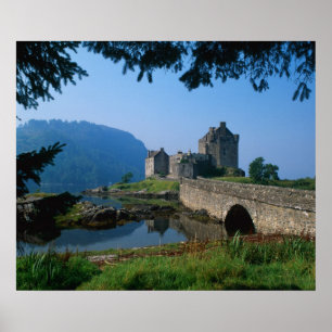 Burg Eilean Donan, Highlands, Schottland 2 Poster