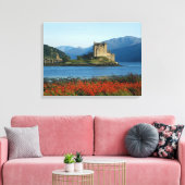 Burg Eilean Donan, Highlands, Schottland 3 Leinwanddruck (Insitu (Wohnzimmer))