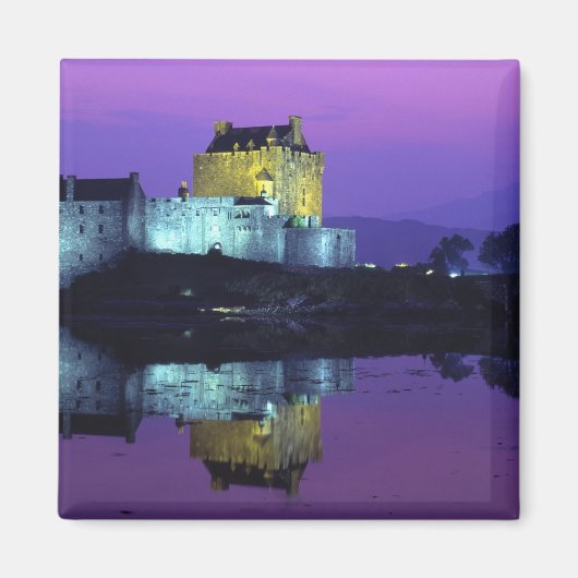 Burg Eilean Donan, Highlands, Schottland 4 Magnet (Vorne)