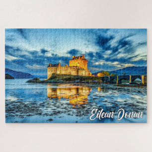 Burg Eilean Donan, Highlands, Schottland Puzzle