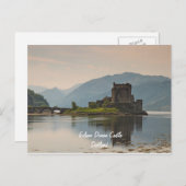Burg Eilean Donan Postcard Postkarte (Vorne/Hinten)