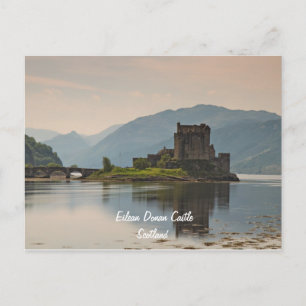 Burg Eilean Donan Postcard Postkarte