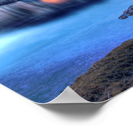 Burg Eilean Donan Poster (Ecke)