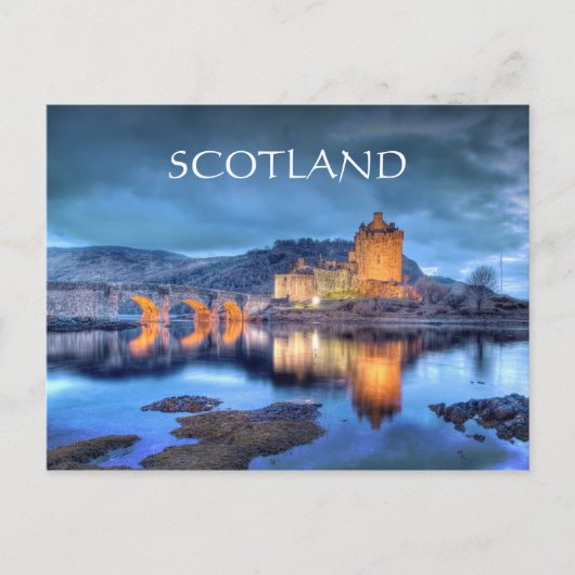 Burg Eilean Donan Postkarte (Vorderseite)