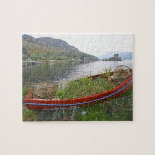 Burg Eilean Donan, Schottland. Die berühmte Eilean Puzzle
