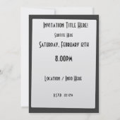 Burg Einladung (Rückseite)