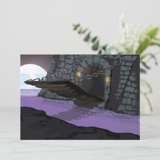 Burg Einladung (Stehend Vorderseite)