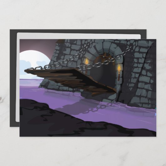 Burg Einladung (Vorne/Hinten)