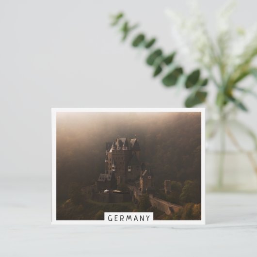 Burg-Eltz-Burg Postkarte (Stehend Vorderseite)