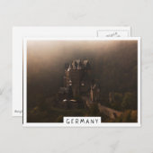 Burg-Eltz-Burg Postkarte (Vorne/Hinten)
