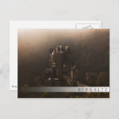 Burg-Eltz-Burg Postkarte (Vorne/Hinten)