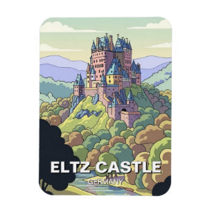 Burg Eltz Deutschland Reise Magnet