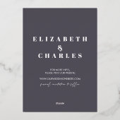 Burg Englischer Manor Alte Kirche Save the Date Folieneinladung (Rückseite)