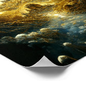 Burg Ethereal Poster (Ecke)