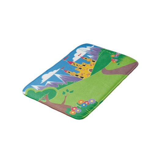 Burg Fairytale Badematte (Schrägansicht)