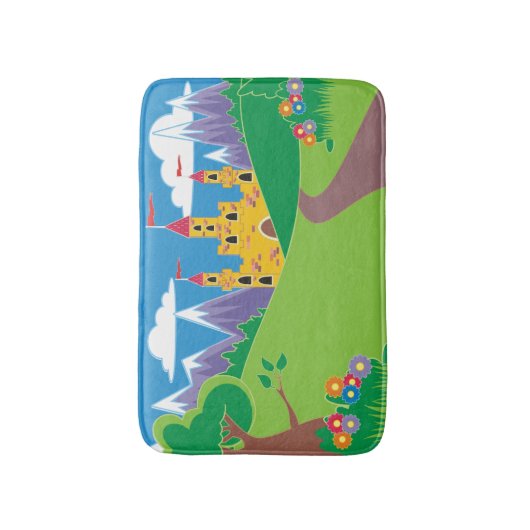 Burg Fairytale Badematte (Vorderseite Vertikal)