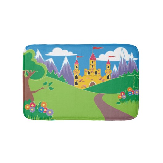 Burg Fairytale Badematte (Vorderseite)