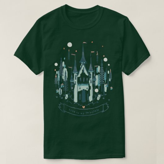 Burg Fairytale Castel San Giorgio T-Shirt (Design vorne)