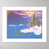 Burg Fairytale Foliendrucke (Vorderseite)