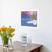 Burg Fairytale Foliendrucke (Ablage(Küche))