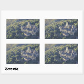 Burg Fairytale Rechteckiger Aufkleber (Blatt)