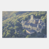 Burg Fairytale Rechteckiger Aufkleber (Vorderseite)