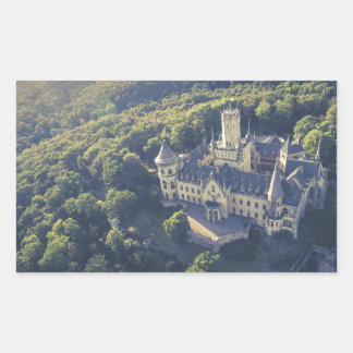 Burg Fairytale Rechteckiger Aufkleber