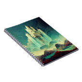 Burg Fantasy Kunst, Dichtung und Musik Notizblock (Rechte Seite)