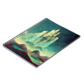 Burg Fantasy Kunst, Dichtung und Musik Notizblock (Linke Seite)