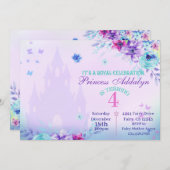 Burg Florenz Wilhelm Tell   Einladung (Vorne/Hinten)