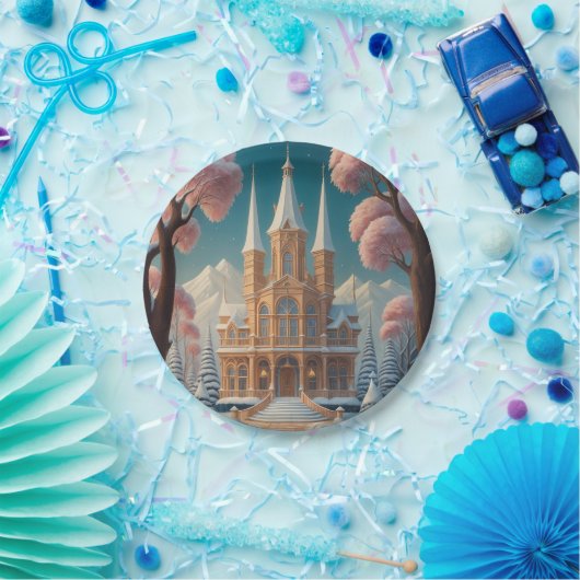 Burg Flüsterträume Pappteller (Party)