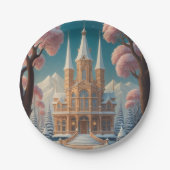 Burg Flüsterträume Pappteller (Vorderseite)