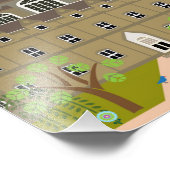 Burg Fotodruck (Ecke)